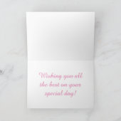 Cat Birthday Card Karte (Innenseite)