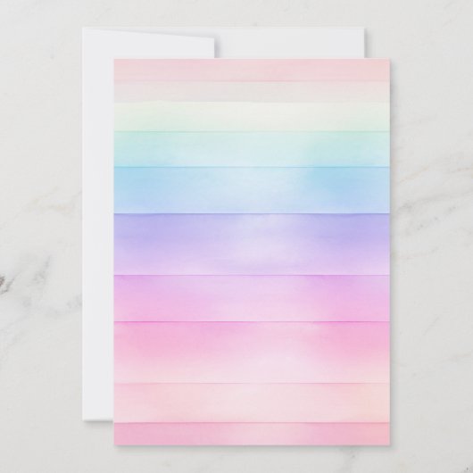 Cat Birthday Kitten Party Pawty Girl Einladung (Rückseite)