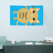 Cat Birthday Party Banner (Messeveranstaltung)