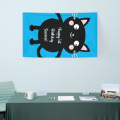 Cat Birthday Party Banner (Messeveranstaltung)