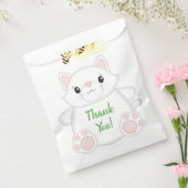 Cat Birthday Party Kitty Green Geschenktütchen (Versiegelt)