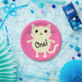 Cat Birthday Party Pappteller (Party)