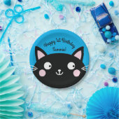 Cat Birthday Party Pappteller (Party)