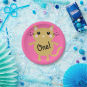 Cat Birthday Party Pappteller (Party)