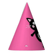 Cat Birthday Party Partyhütchen (Links)