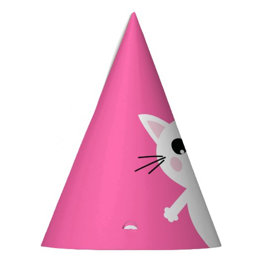 Cat Birthday Party Partyhütchen (Links)