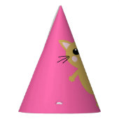 Cat Birthday Party Partyhütchen (Links)