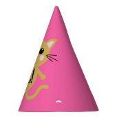 Cat Birthday Party Partyhütchen (Rechts)