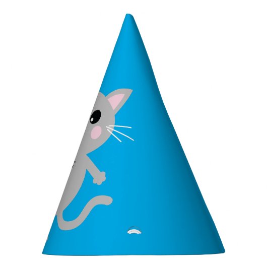 Cat Birthday Party Partyhütchen (Rechts)