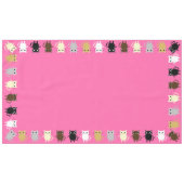 Cat Birthday Party Tischdecke (Vorderseite (Horizontal))