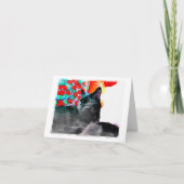 Cat Blank Note Card Karte (Vorderseite)