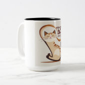 Cat Bliss Tasse (Vorderseite Links)