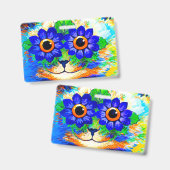 Cat Blume Eyes Ausweis (Vorder- & Rückseite)