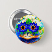 Cat Blume Eyes Button (Vorne & Hinten)