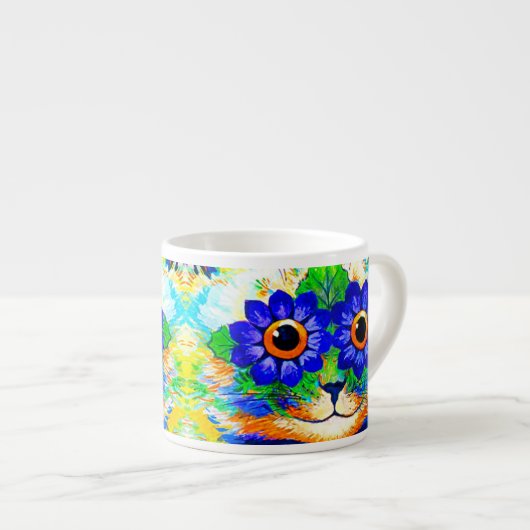 Cat Blume Eyes Espressotasse (Vorderseite Rechts)