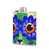 Cat Blume Eyes Flachmann (Links)