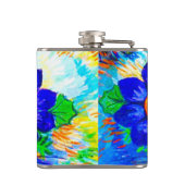 Cat Blume Eyes Flachmann (Rückseite)