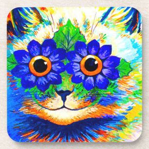 Cat Blume Eyes Getränkeuntersetzer