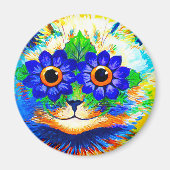 Cat Blume Eyes Magnet (Vorne)