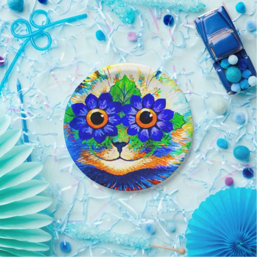 Cat Blume Eyes Pappteller (Party)