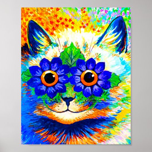 Cat Blume Eyes Poster (Vorne)