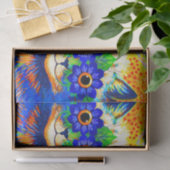 Cat Blume Eyes Seidenpapier (Geschenk)