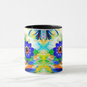 Cat Blume Eyes Tasse (Zentrum)