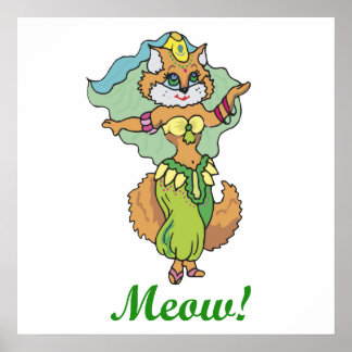 Cat Bly Dancer Poster