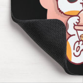 Cat Boba Tea Bubble Tea Kawaii Anime Neko für Mädc Mousepad (Ecke)