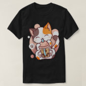 Cat Boba Tea Bubble Tee Anime Kawaii Neko (Design vorne)