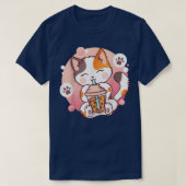 Cat Boba Tea Bubble Tee Anime Kawaii Neko (Design vorne)