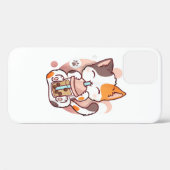 Cat Boba Tea Bubble Tee Anime Kawaii Neko Case-Mate iPhone Hülle (Rückseite (Horizontal))