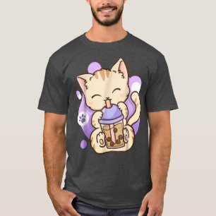 Cat Boba Tea Bubble Tee Anime Kawaii Neko für Mädc