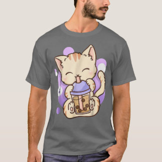 Cat Boba Tea Bubble Tee Anime Kawaii Neko für Mädc
