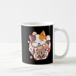 Cat Boba Tea Bubble Tee Anime Kawaii Neko für Mädc Kaffeetasse