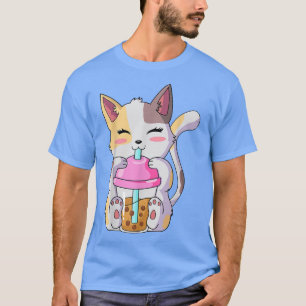 Cat Boba Tea Bubble Tee Anime Kawaii Neko Geschenk
