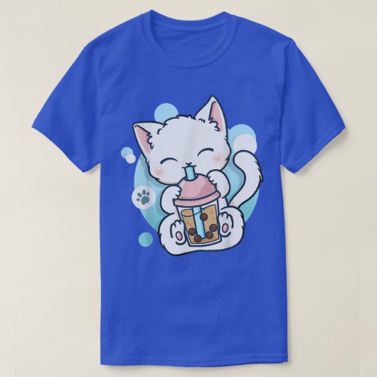 Cat Boba Tea Bubble Tee Anime Kawaii Neko Gift Gif (Design vorne)