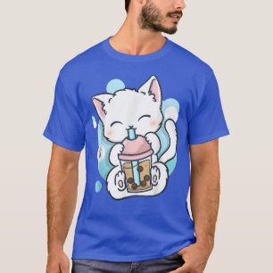 Cat Boba Tea Bubble Tee Anime Kawaii Neko Gift Gif