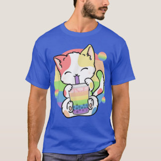 Cat Boba Tea Bubble Tee Anime Kawaii Neko LGBT Kit