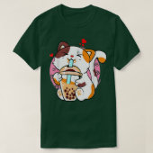 Cat Boba Tea Bubble Tee Anime Kawaii Neko Milktea (Design vorne)