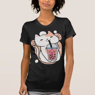 Cat Boba Tea Bubble Tee Anime Kawaii Neko Milktea