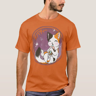 Cat Boba Tea Bubble Tee Japanischer Anime Kawaii N
