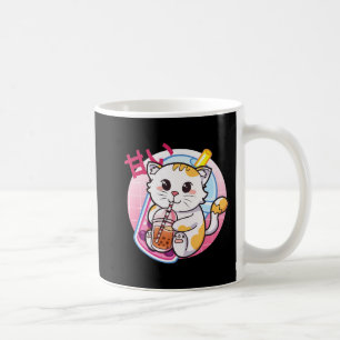 Cat Boba Tea Bubble Tee Katze Lover Anime Kawaii N Kaffeetasse