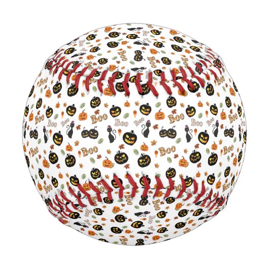 Cat Boo Halloween Baseball (Vorderseite)