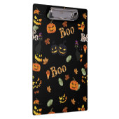 Cat Boo Halloween Klemmbrett (Rechts)