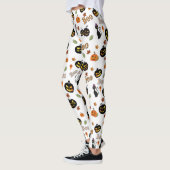 Cat Boo Halloween Leggings (Links)