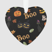 Cat Boo Halloween Ornament (Vorderseite)