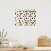 Cat Boo Halloween Poster (Küche)