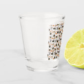 Cat Boo Halloween Schnapsglas (Links)