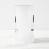 Cat Boo Lather Rinse Wiederholung Mattglas Bierglas (Mittel)